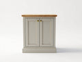 Aparadores de madera 90x40x88 cm - beige-marrón claro - diseño compacto para comedor